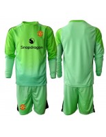Manchester United Keeper Tredjedraktsett Barn 2025-26 Lange ermer (+ bukser)